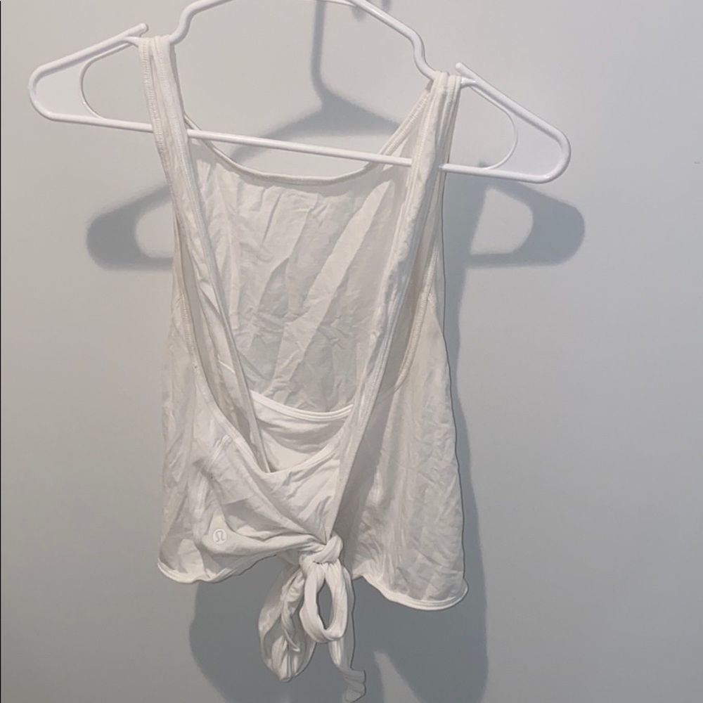 White lulu tank